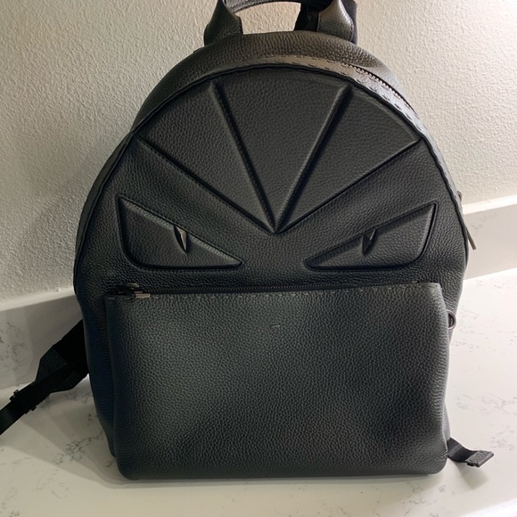 Fendi Handbags - Fendi all black Roman leather bug eyes .Best offer